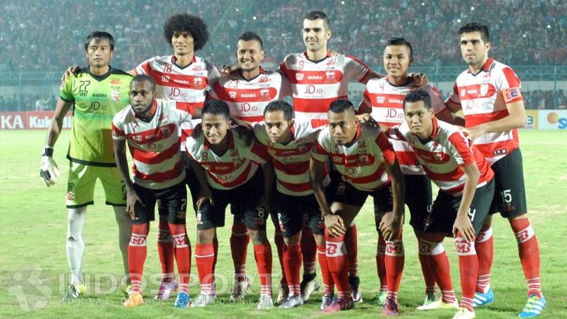 Skuat Madura United di TSC 2016. Copyright: © Ian/Indosport